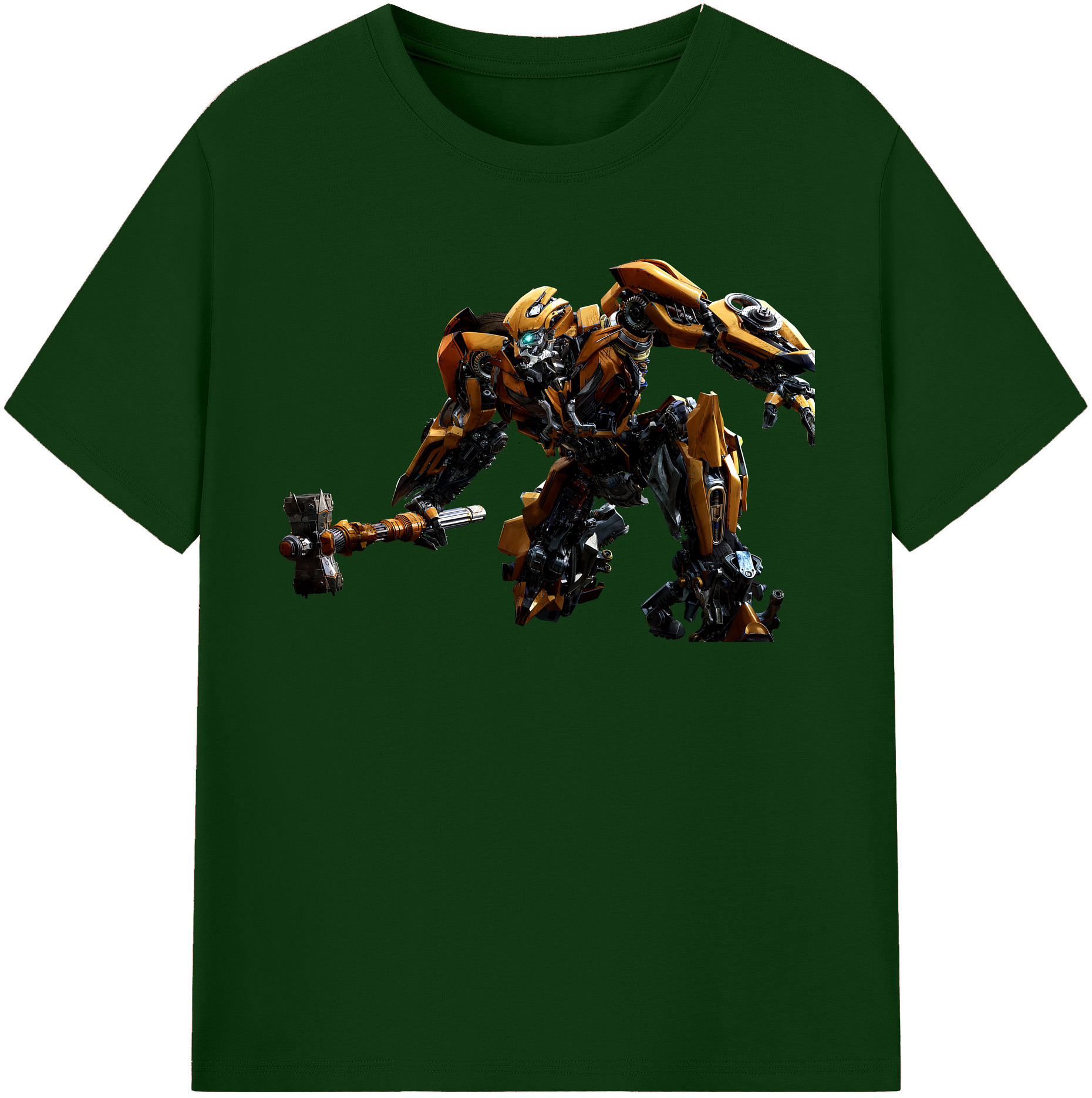 （画像用） Transformers トランスフォーマー 綿100％半袖Tシャツ（フロントプリント）